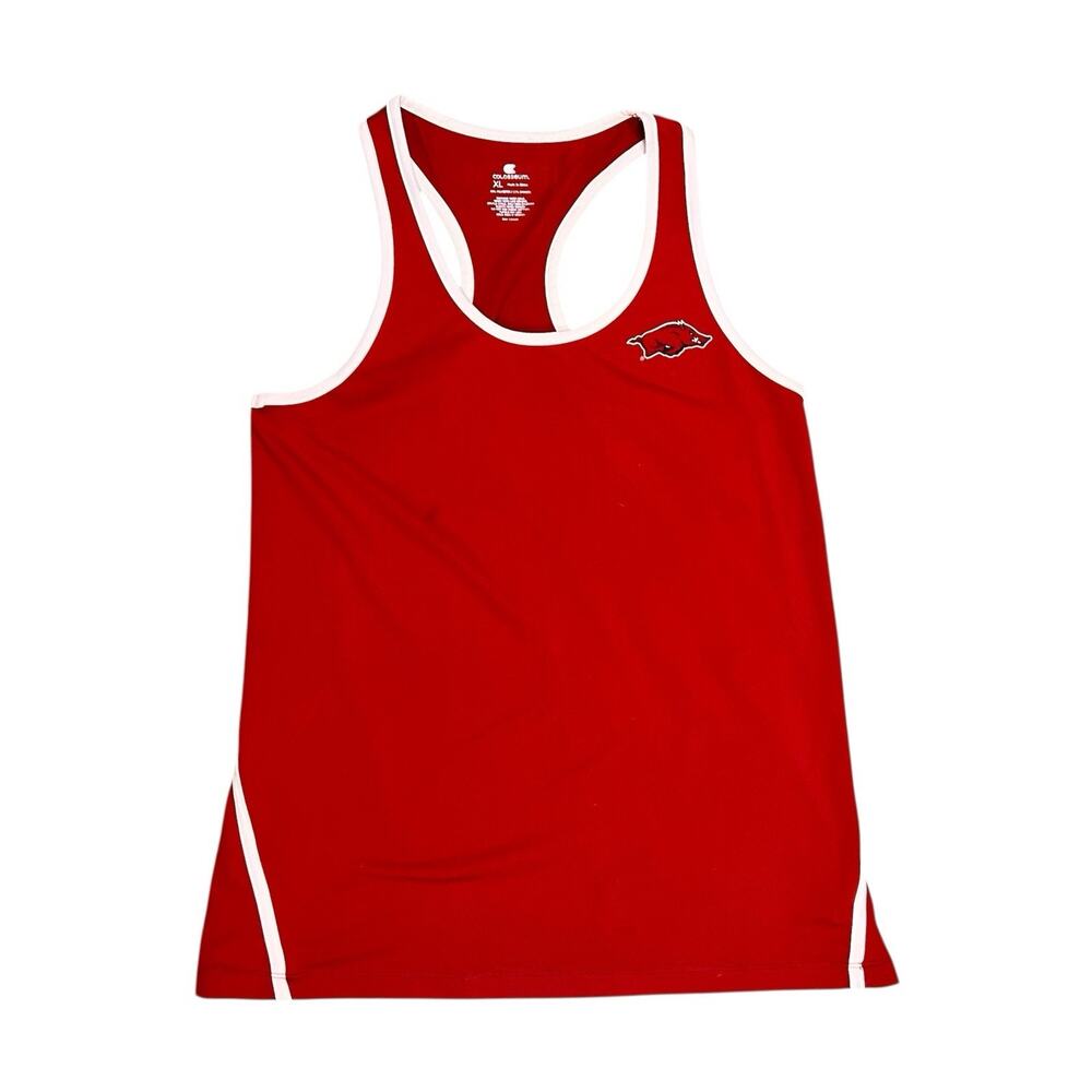 Coloseum Arkansas Razorbacks Racerback Top Size Womens XL